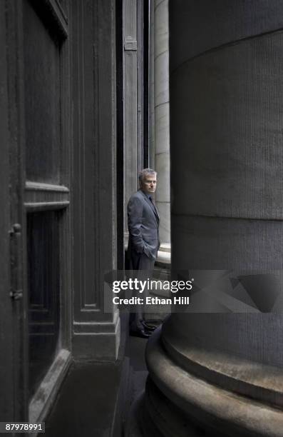 Duncan Niederauer, Director of the NY Stock Exchange, poses for a portrait for Institutional Investor Magazine.