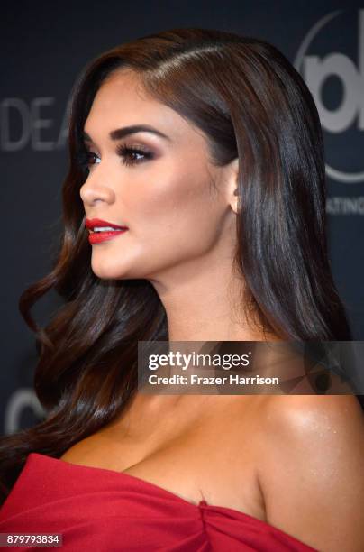 Miss Universe 2015 and pageant judge Pia Alonzo Wurtzbach attends the 2017 Miss Universe Pageant at Planet Hollywood Resort & Casino on November 26,...