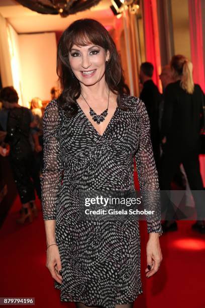 Singer Anna Maria Kaufmann during the New Faces Award Style 2017 at "The Grand" hotel on November 15, 2017 in Berlin, Germany.