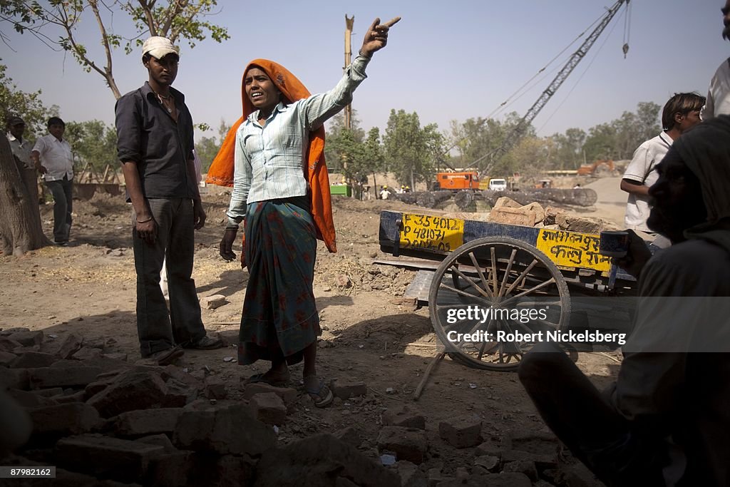 Evicted New Delhi Slum Dwellers