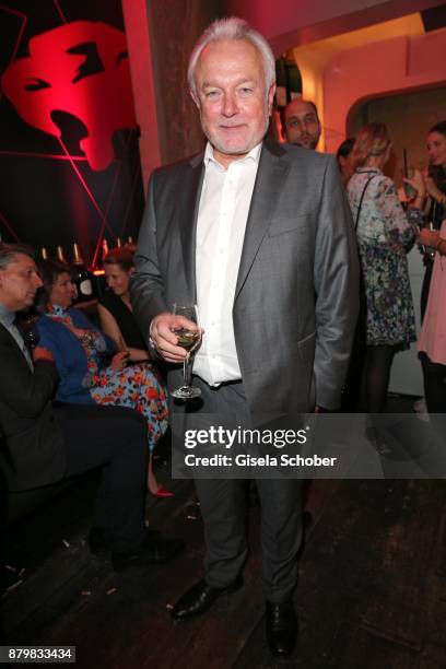 Politician Wolfgang Kubicki during the New Faces Award Style 2017 at "The Grand" hotel on November 15, 2017 in Berlin, Germany.