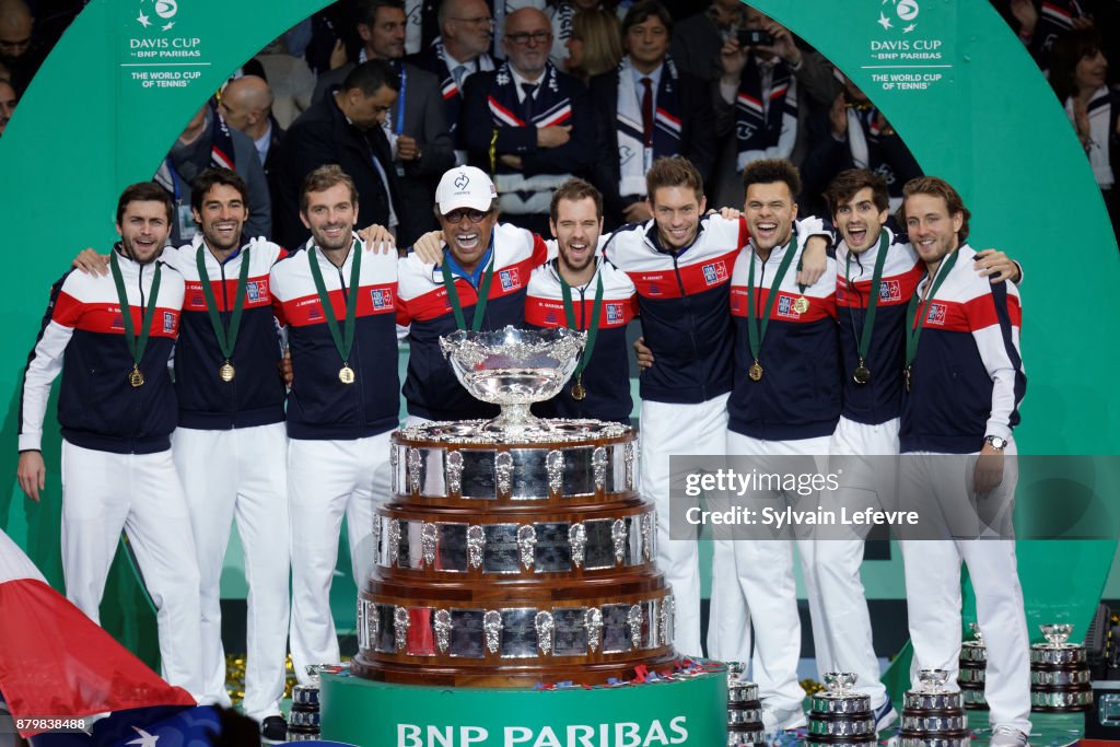 Davis Cup World Group Final - France v Belgium - Day Three
