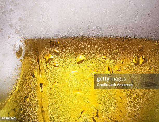 glass of beer - pilsner - fotografias e filmes do acervo