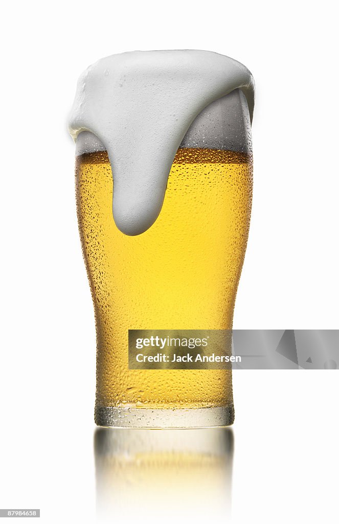 Glass of beer