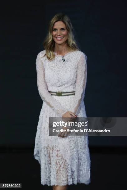 Filippa Lagerback attends 'Che Tempo Che Fa' Tv Show on November 26, 2017 in Milan, Italy.