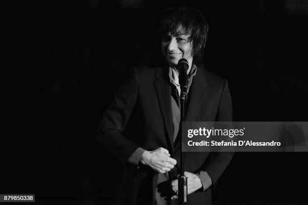 Gianna Nannini performs live at 'Che Tempo Che Fa' Tv Show on November 26, 2017 in Milan, Italy.