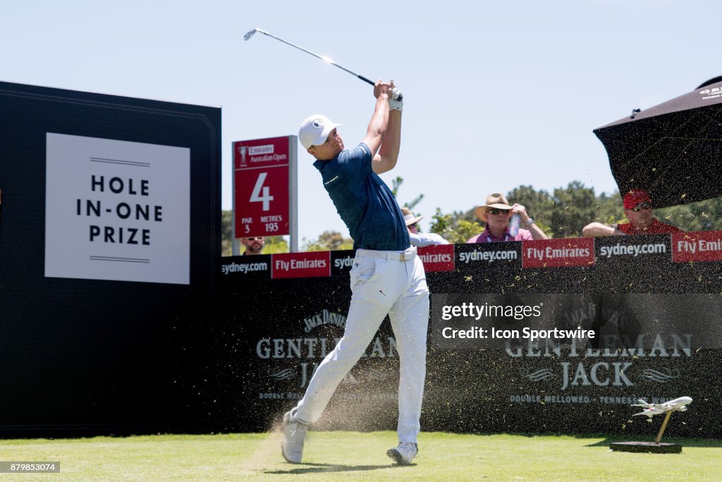 GOLF: NOV 26 The Emirates Australian Open Golf Championship - Final Round