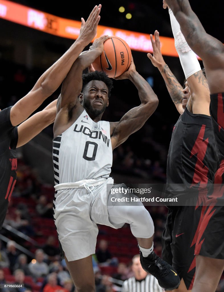 Arkansas vs UConn men's basketball