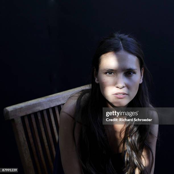 Actress Virginie Ledoyen poses at a portrait session during the Cannes Film Festival in France on May 18, 2009.