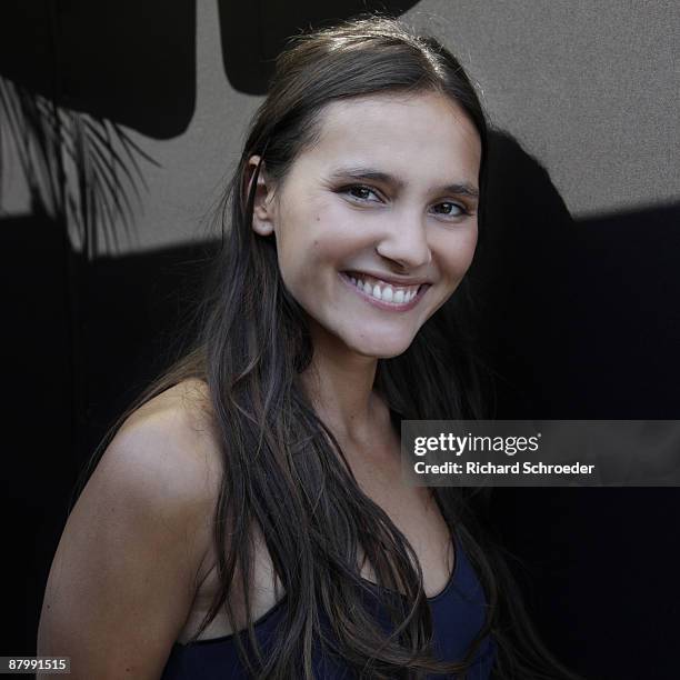 Actress Virginie Ledoyen poses at a portrait session during the Cannes Film Festival in France on May 18, 2009.