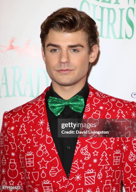 Garrett Clayton at 86th Annual Hollywood Christmas Parade on November 26, 2017 in Hollywood, California.