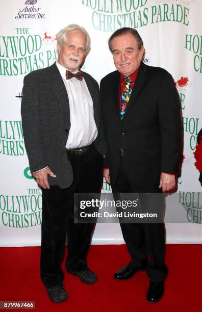 Tony Dow and Jerry Mathers at 86th Annual Hollywood Christmas Parade on November 26, 2017 in Hollywood, California.