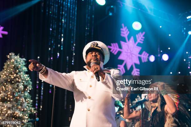 Victor Willis performs with the Village People at the 86th Annual Hollywood Christmas Parade on November 26, 2017 in Hollywood, California.