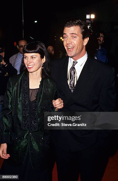 Robyn Moore and Mel Gibson