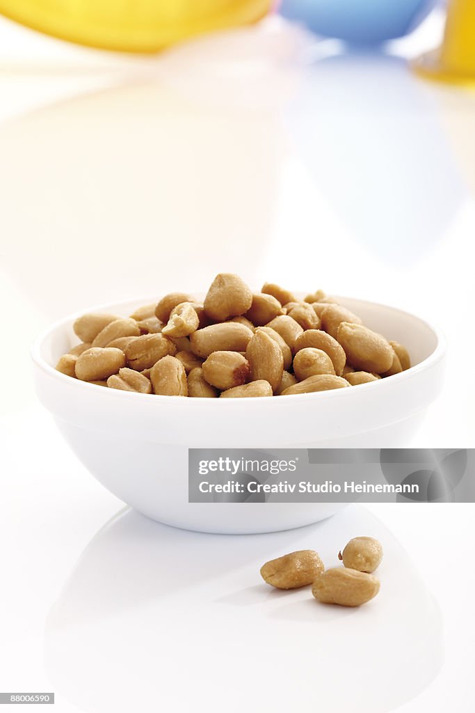 Peanuts in bowl