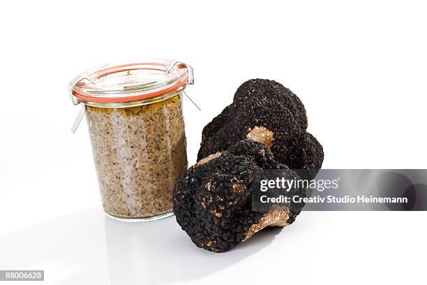 truffle pesto - pesto sauce stock pictures, royalty-free photos & images