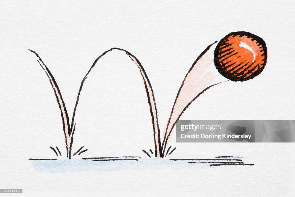 Bounce Example Bouncing Ball High-Res Vector Graphic - Getty Images