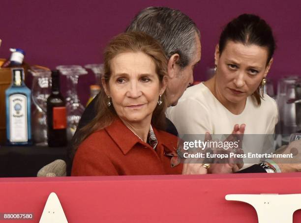 Princess Elena attends the Madrid Horse Week 2017 at IFEMA on November 24, 2017 in Madrid, Spain.