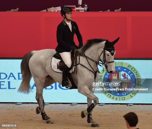 Sergio Alvarez attends the Madrid Horse Week 2017 at IFEMA on November 24, 2017 in Madrid, Spain.