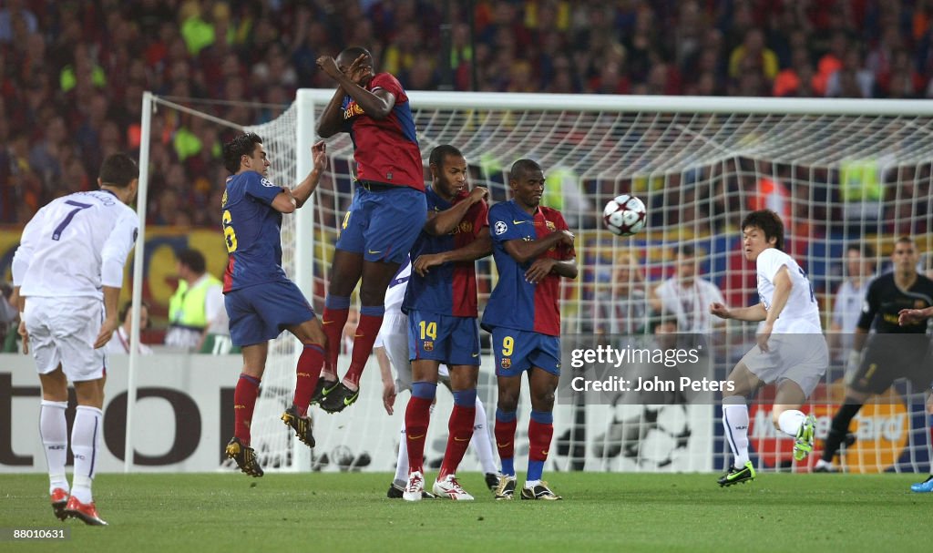 UEFA Champions League Final Barcelona v Manchester United