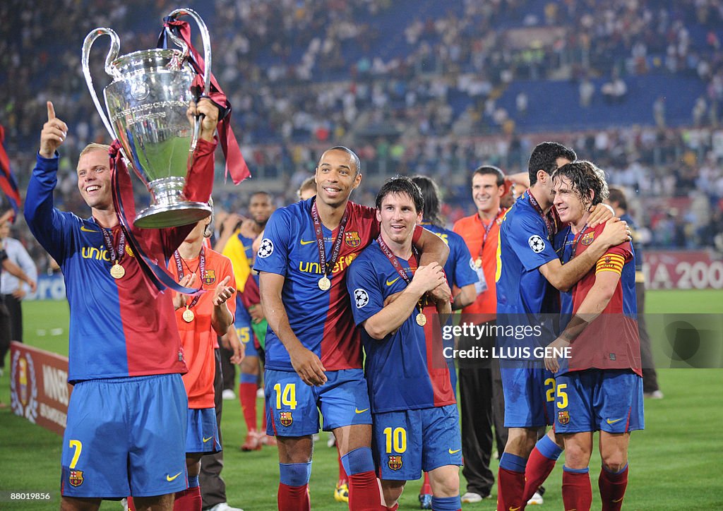 Barcelona´s Icelander forward Eidur Gud