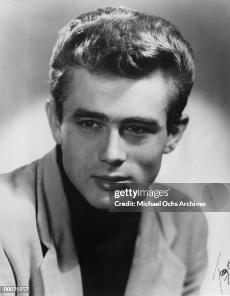 Actor James Dean poses for a portrait circa 1953 in New York City, New York.