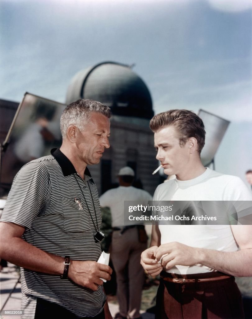 James Dean And Nicholas Ray