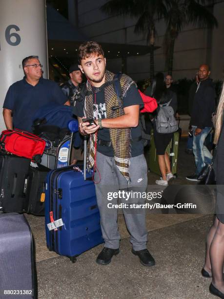 Prince Michael Jackson is seen at Los Angeles International Airport on November 26, 2017 in Los Angeles, California.