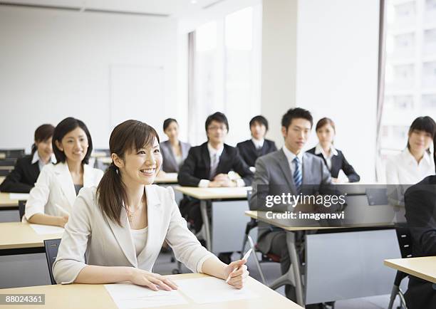 job training - japan training session stock pictures, royalty-free photos & images