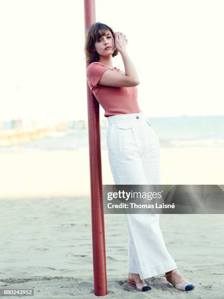 Actress Mathilde Warnier is photographed for Self Assignment on September, 2017 in Venice, Italy. .