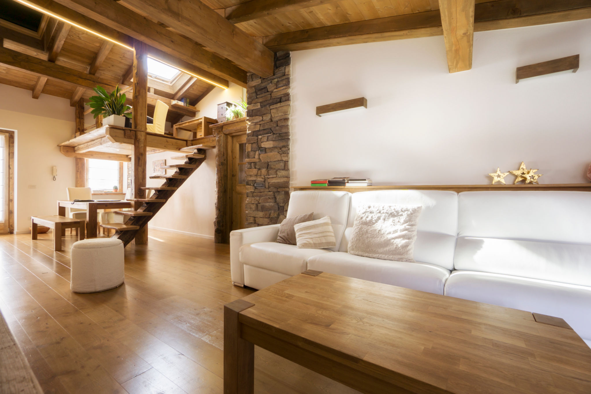 mountain home interior