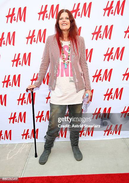 Fashion designer Ninette Murk attends the unveiling of the Fashion Against AIDS Collection at H&M Lexington Avenue May 27, 2009 in New York City.