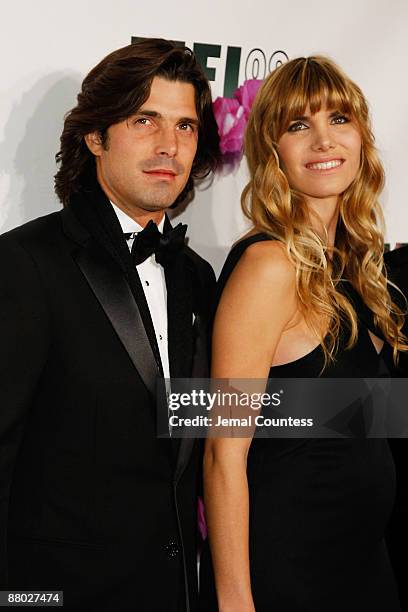 Polo player/model Ignacio "Nacho" Figueras and wife Delfina Figueras attend the 37th Annual Fifi Awards at The Armory on May 27, 2009 in New York...