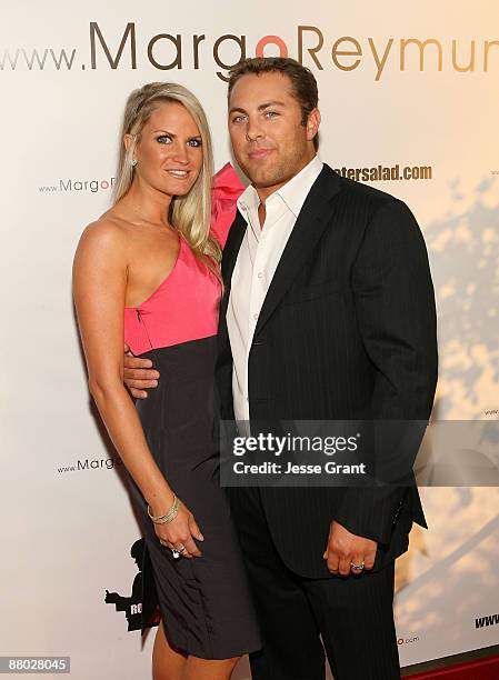 Erica Dahm and Jay McGraw attend the Margo Reymundo of Organica Records CD debut party at Vibrato Grill Jazz on May 27, 2009 in Beverly Hills,...