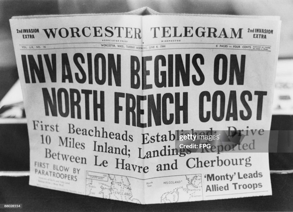 D-Day Headline