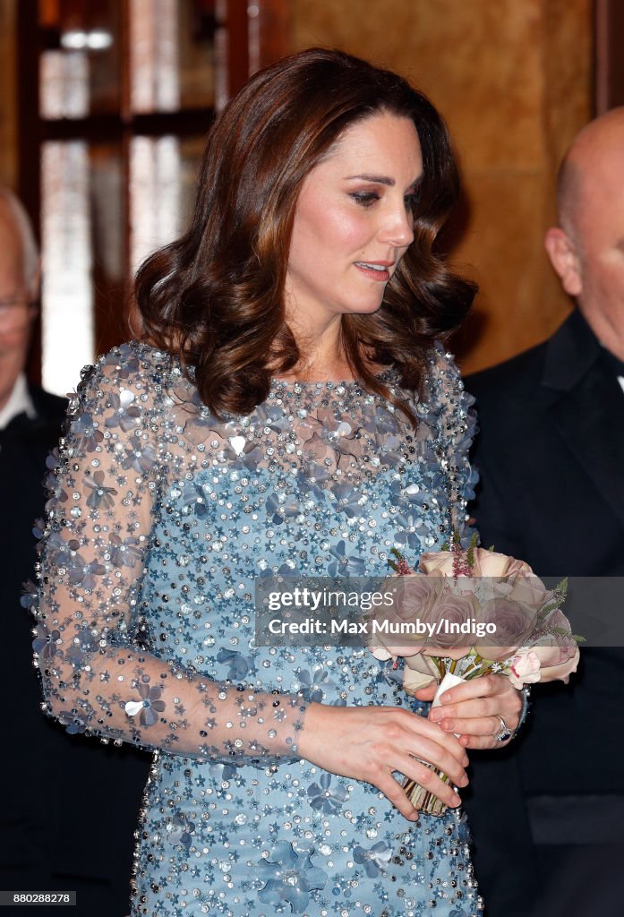 The Duke & Duchess Of Cambridge Attend The Royal Variety Performance