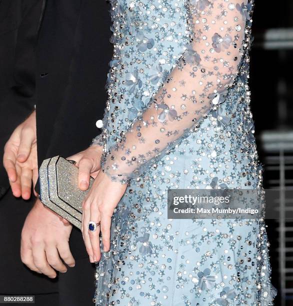 Catherine, Duchess of Cambridge attends the Royal Variety Performance at the Palladium Theatre on November 24, 2017 in London, England.