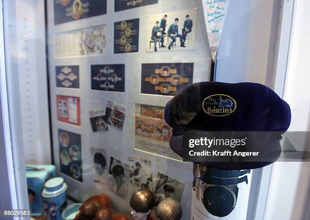 General view of the '60's Trash' room is seen at the Beatlemania exhibition on May 28, 2009 in Hamburg, Germany. The exhibition, which opens...