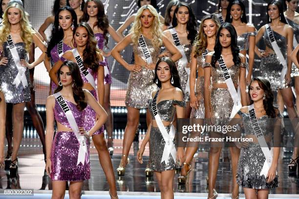 Miss Universe 2017 Constestants Miss Poland Katarzyna Wlodarek, Miss Korea 2017 Cho SeWhee, Miss Russia 2017 Kseniya Alexandrova, Miss Israel 2017...