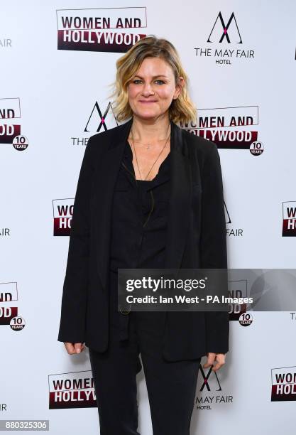 Zelda Perkins attending the Women and Hollywood 10th Anniversary Awards Celebration in London held at The May Fair Hotel, London.