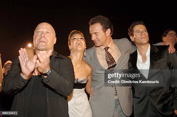 Michael Chiklis, Jessica Alba, Julian McMahon and Ioan Gruffudd