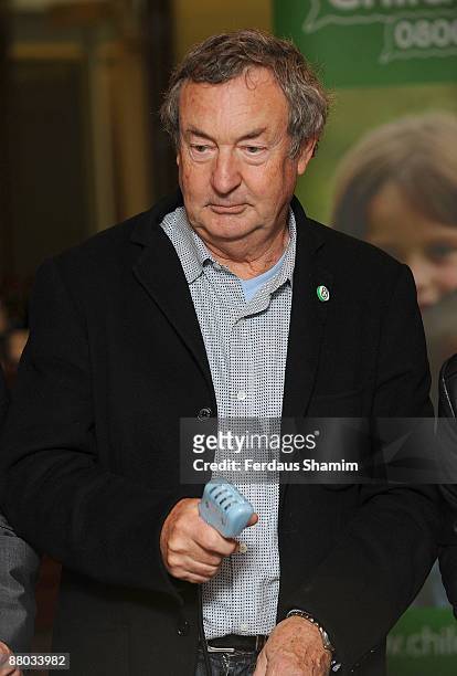 Nick Mason attends NSPCC's charity event launch of 'The Circuit' at the ING Building on May 28, 2009 in London, England.