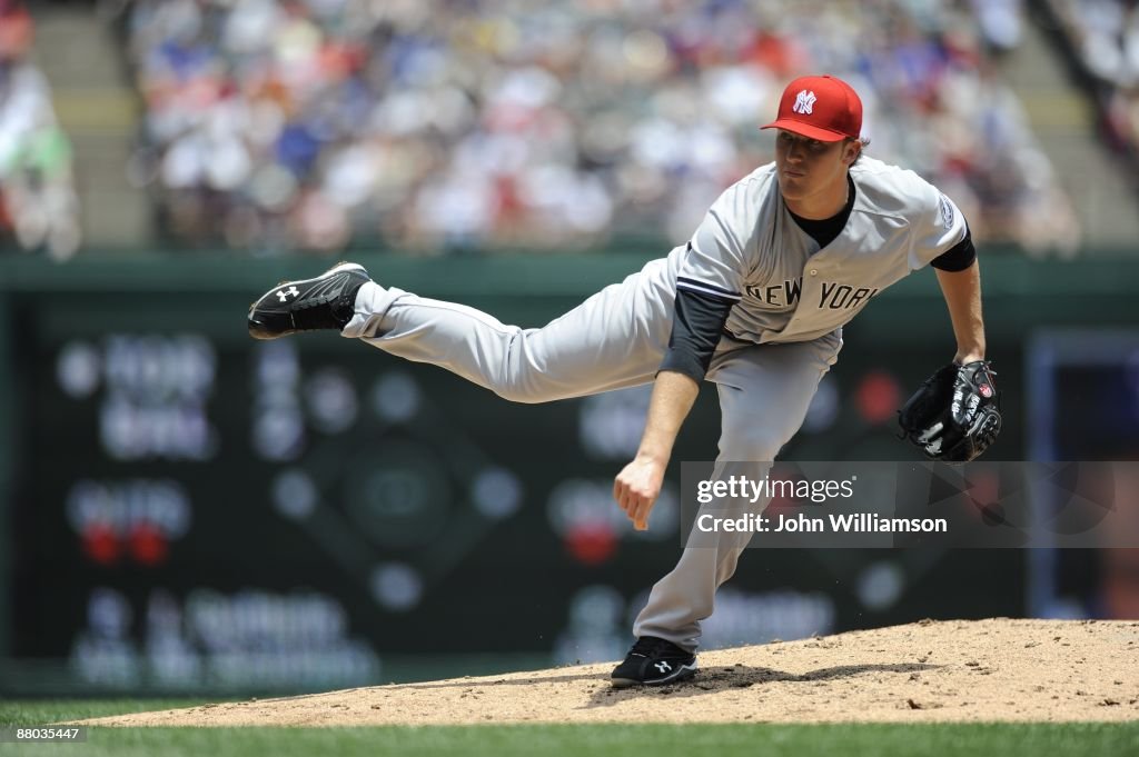 New York Yankees v Texas Rangers