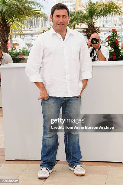 Actor Sergi Lopez attends the "Map of the Sounds of Tokyo" Photo Call at the Palais des Festivals during the 62nd Annual Cannes Film Festival on May...