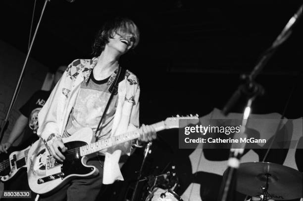 American musician Beck performs at South by Southwest Music Festival in March 1994 in Austin, TX.