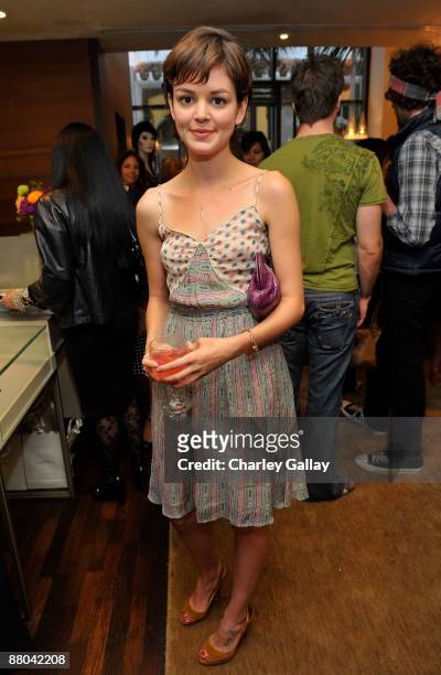 Actress Nora Zehetner attends an Evening of Shopping to Benefit Worldwide Orphans Foundation at La Perla on May 28, 2009 in Los Angeles, California.
