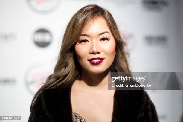 Jade Tang attends the American Influencer Award at The Novo by Microsoft on November 18, 2017 in Los Angeles, California.