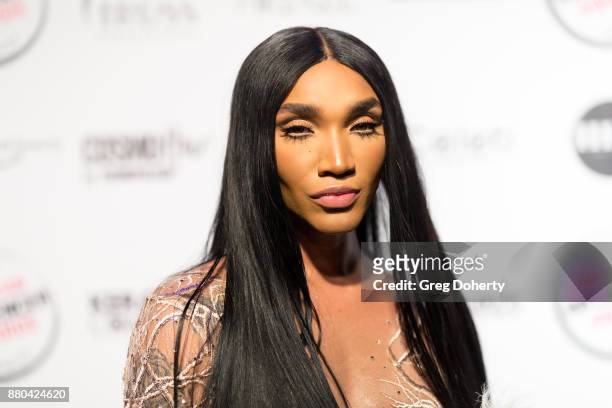 Tokyo Stylez attends the American Influencer Award at The Novo by Microsoft on November 18, 2017 in Los Angeles, California.