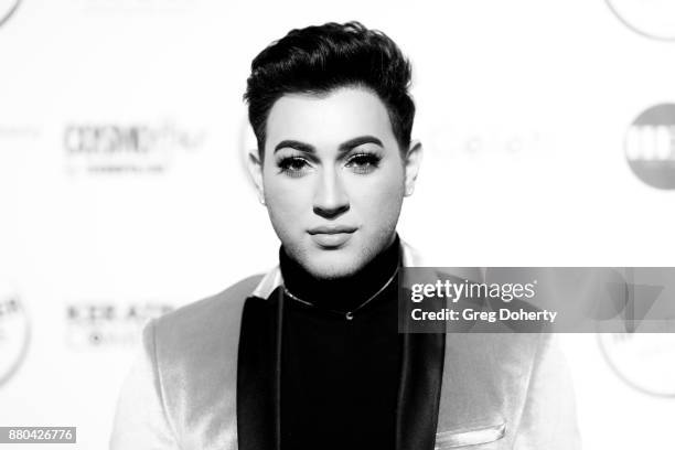 Manny MUA attends the American Influencer Award at The Novo by Microsoft on November 18, 2017 in Los Angeles, California.