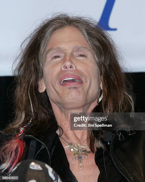 Singer Steven Tyler attends the opening of BookExpo America at The Javits Center on May 28, 2009 in New York City.